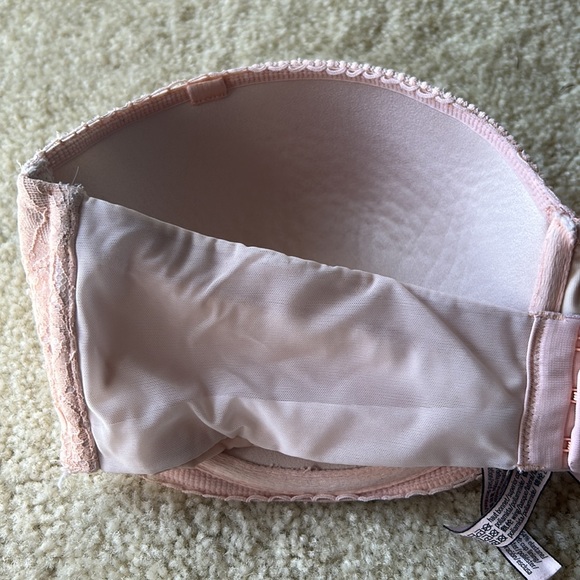 Light Pink Victorias Secret Lace Dream Angels Multi Way Bra - Picture 5 of 8